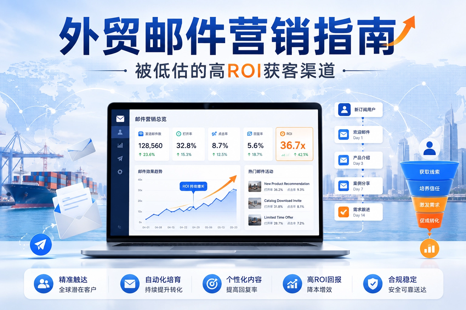 外贸邮件营销指南 被低估的高ROI获客渠道