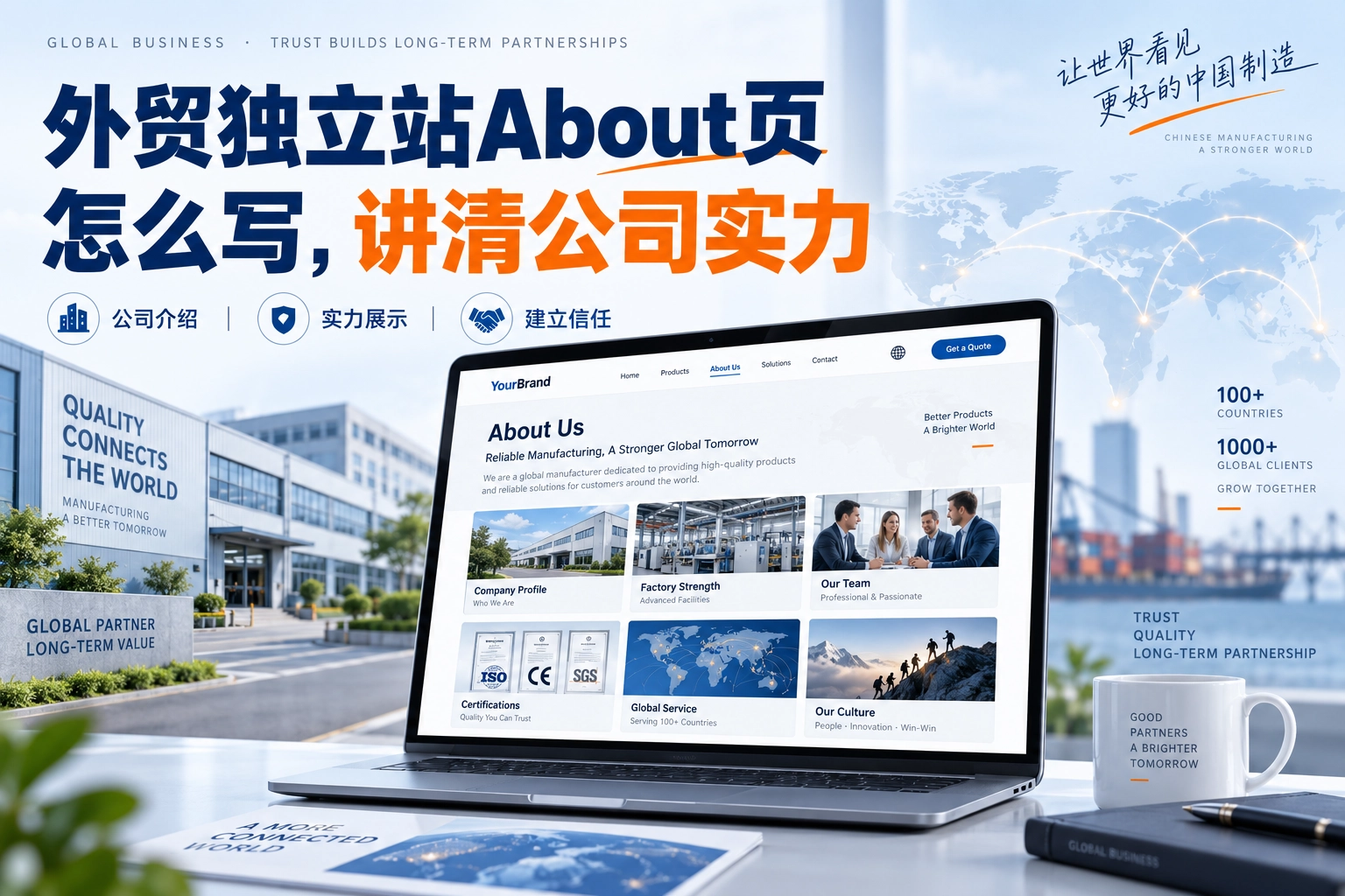 外贸独立站About页怎么写，讲清公司实力