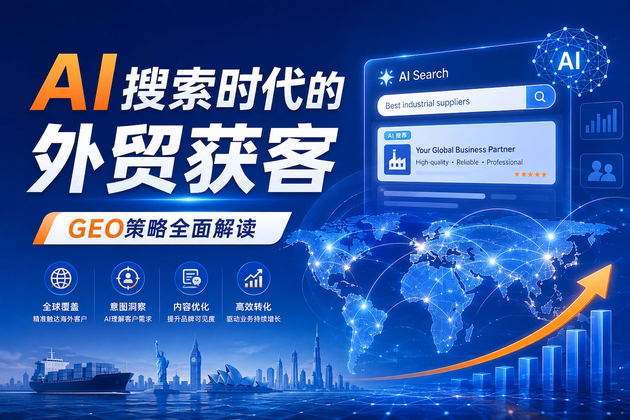 AI搜索时代的外贸获客-GEO策略全面解读