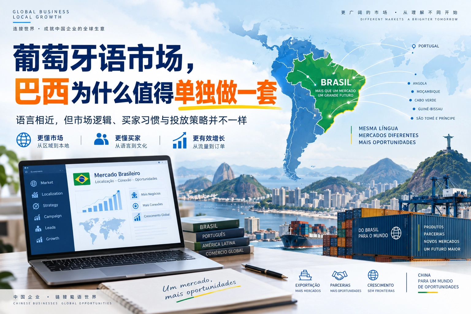葡萄牙语市场，巴西为什么值得单独做一套
