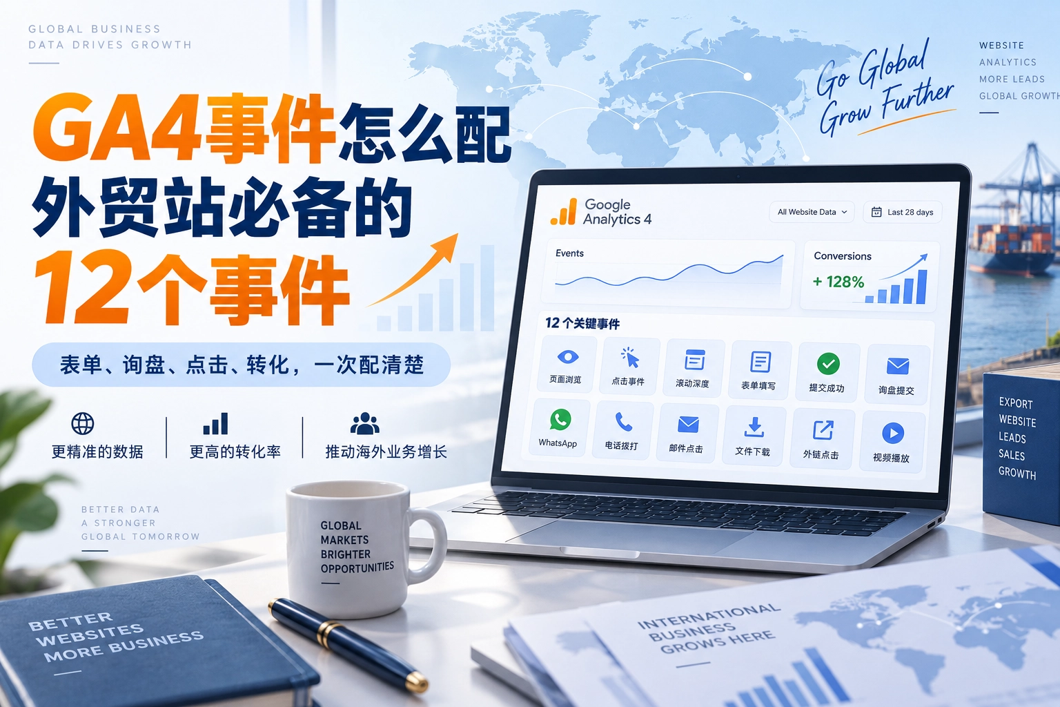 GA4事件怎么配，外贸站必备的12个事件
