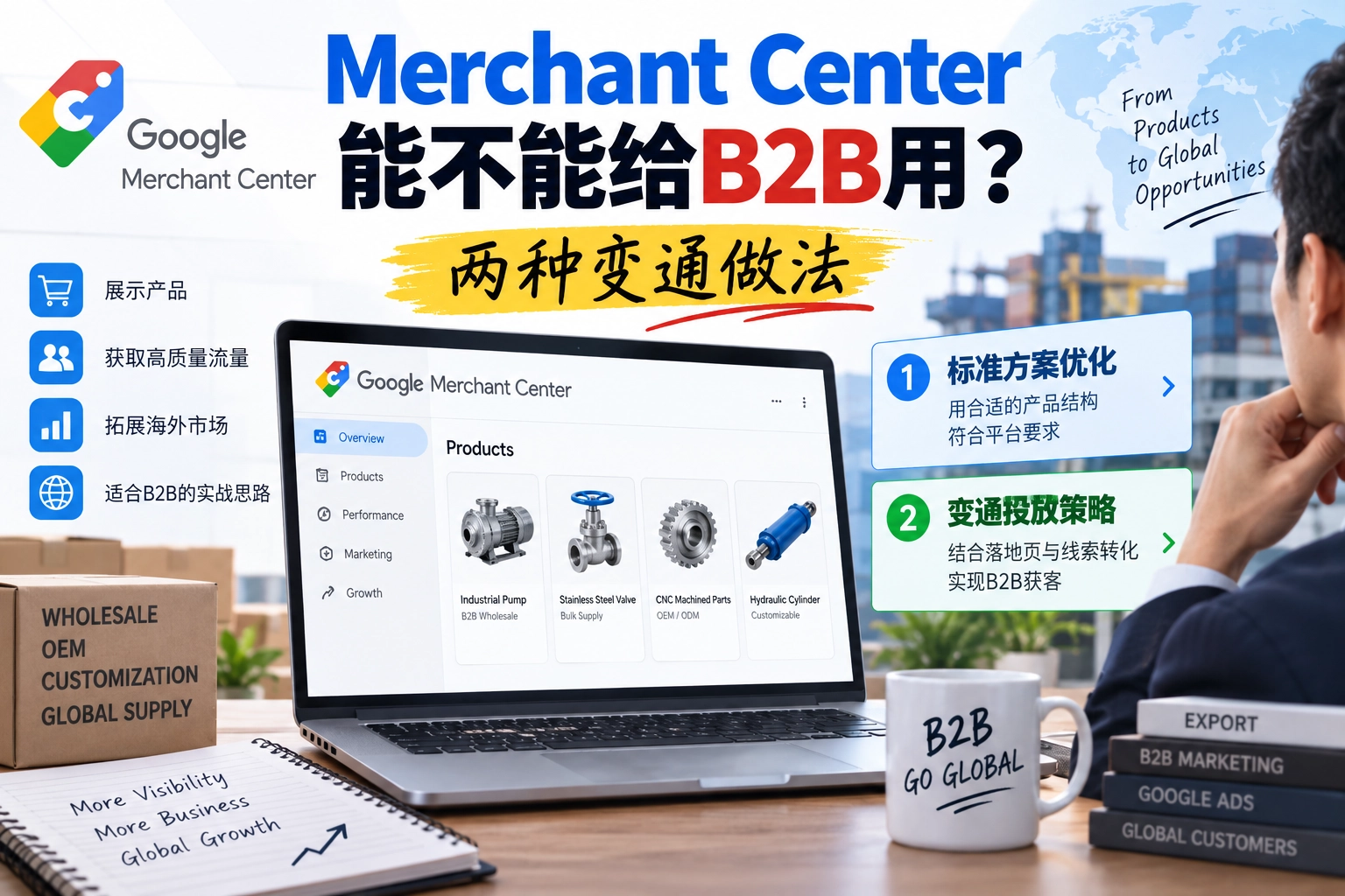 Merchant Center能不能给B2B用，两种变通做法
